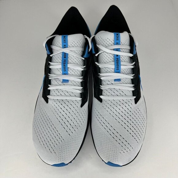 Nike Mens CW7356009 Pure Platinum Photo Blue Air Zoom Pegasus 38 Size 15 Sneaker - Picture 4 of 12